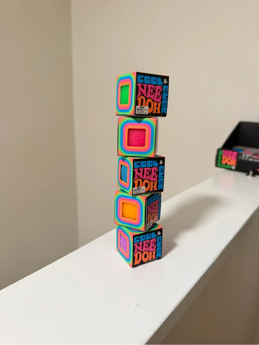 Mini Cool Cube NeeDoh - Green (1 PC)